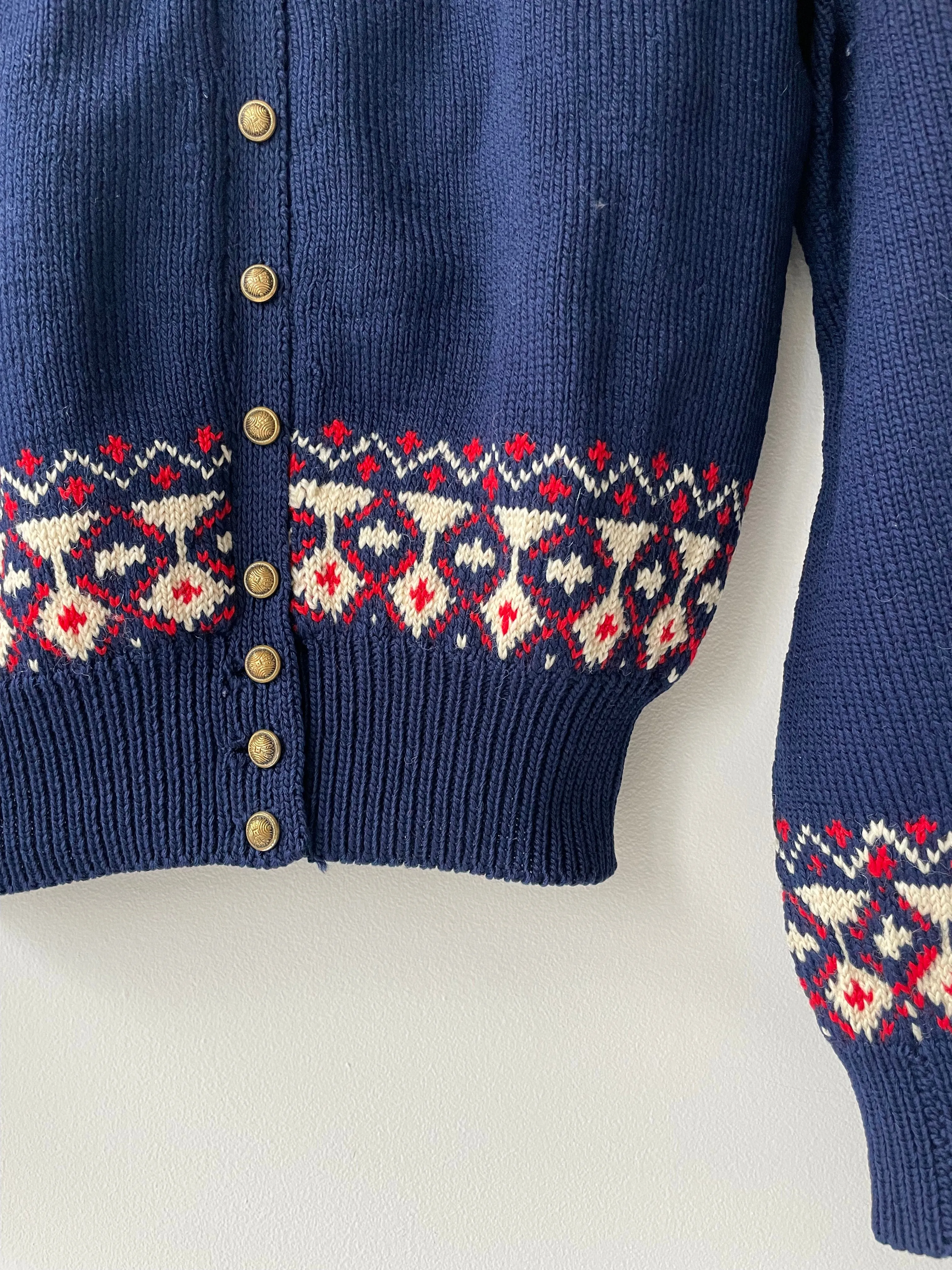 1960s Paul Mage Wool Cardigan