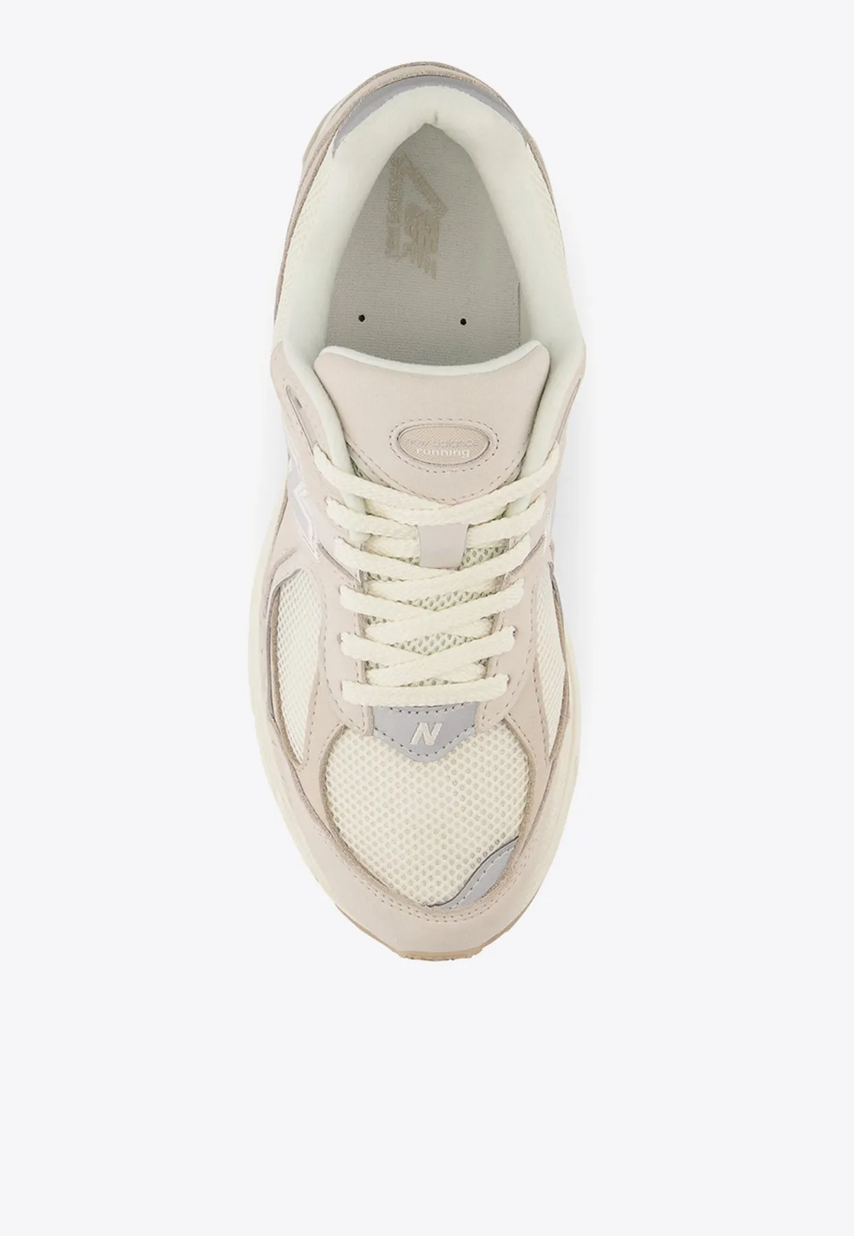 2002R Low-Top Sneakers in Linen Fog with Sea Salt and Timberwolf