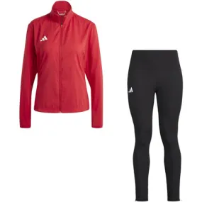 adidas Adizero Jacket Set Tights Set Women