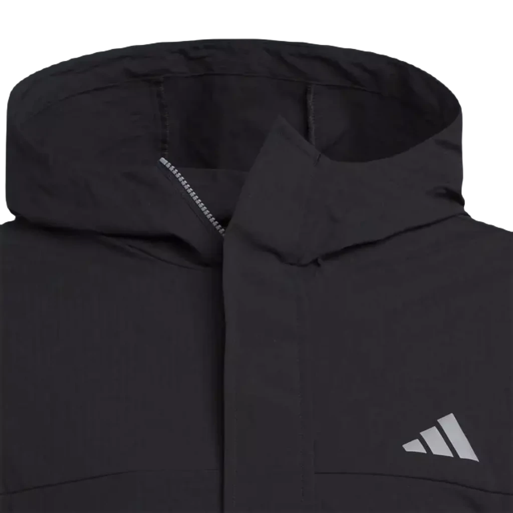 Adidas Ripstop 1/4 Zip Golf Hoodie - Black