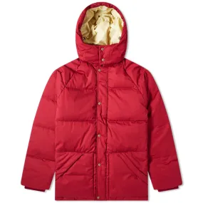 Aimé Leon Dore x Woolrich Hooded Down Coat Red Wine