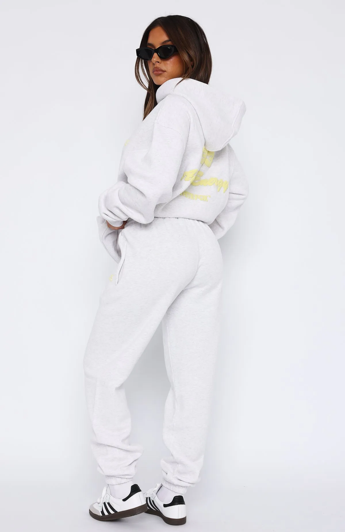 Angel Energy Sweatpants Grey Marle