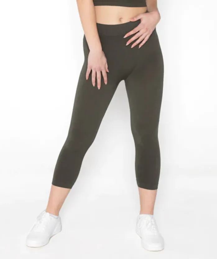 Bamboo 3/4 Crop Leggings