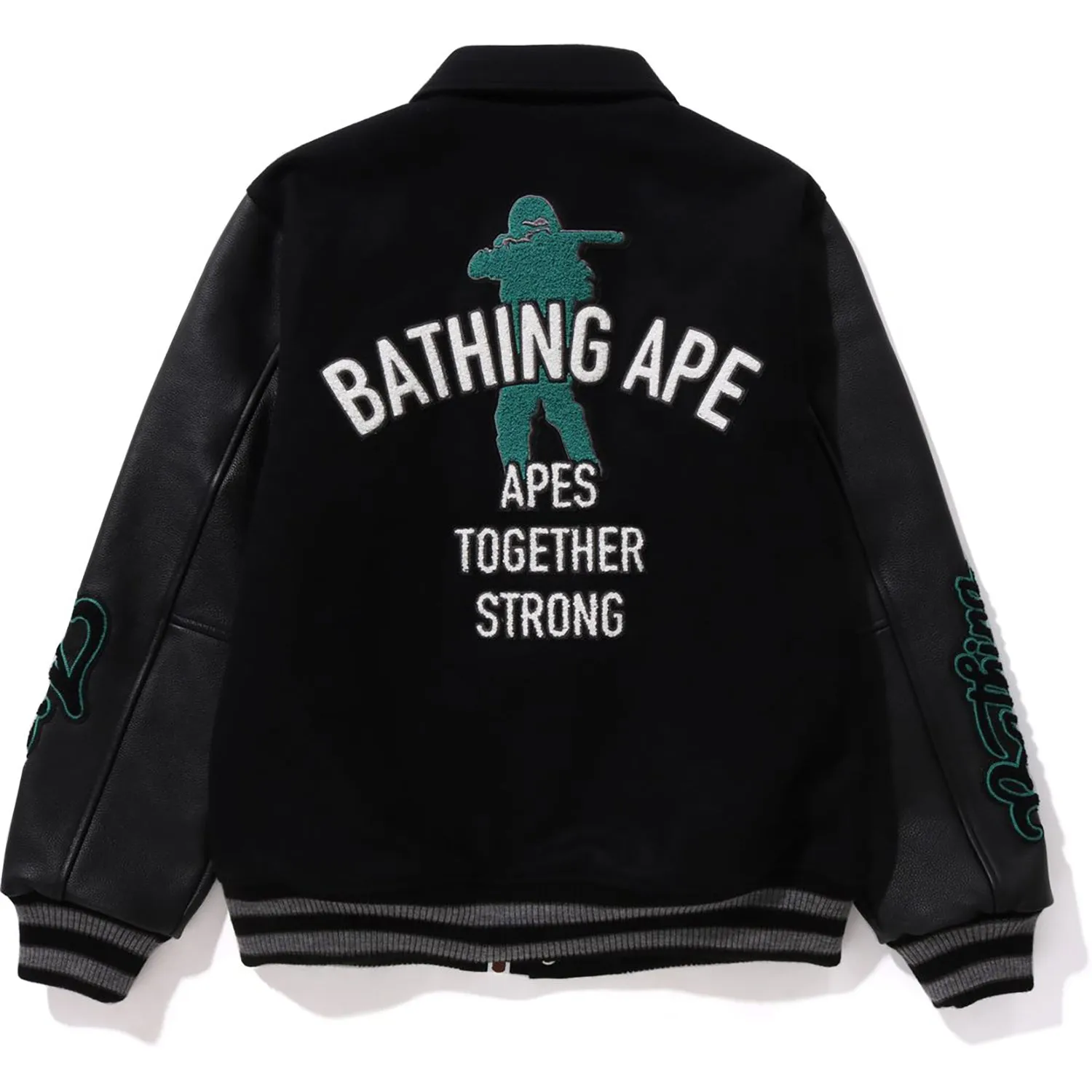 BAPE VARSITY JACKET MENS