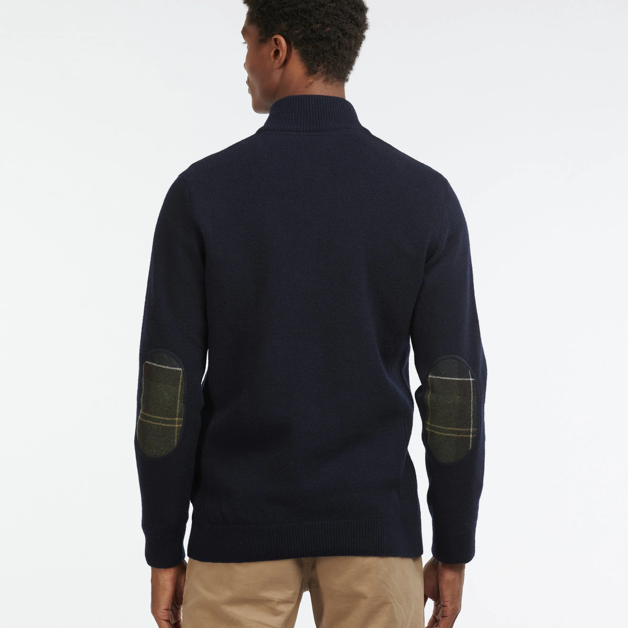 Barbour - Holden Half Zip Jumper in Navy