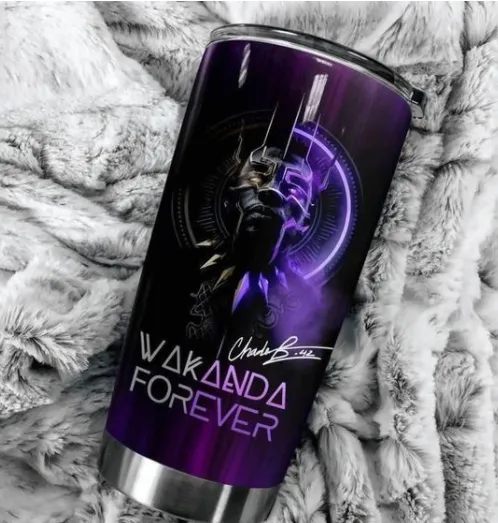 BLACK PANTHER TUMBLER WAKANDA FOREVER FP1