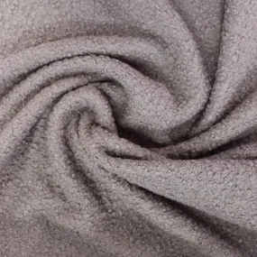 Boucle Coating Fabric - Mink Grey