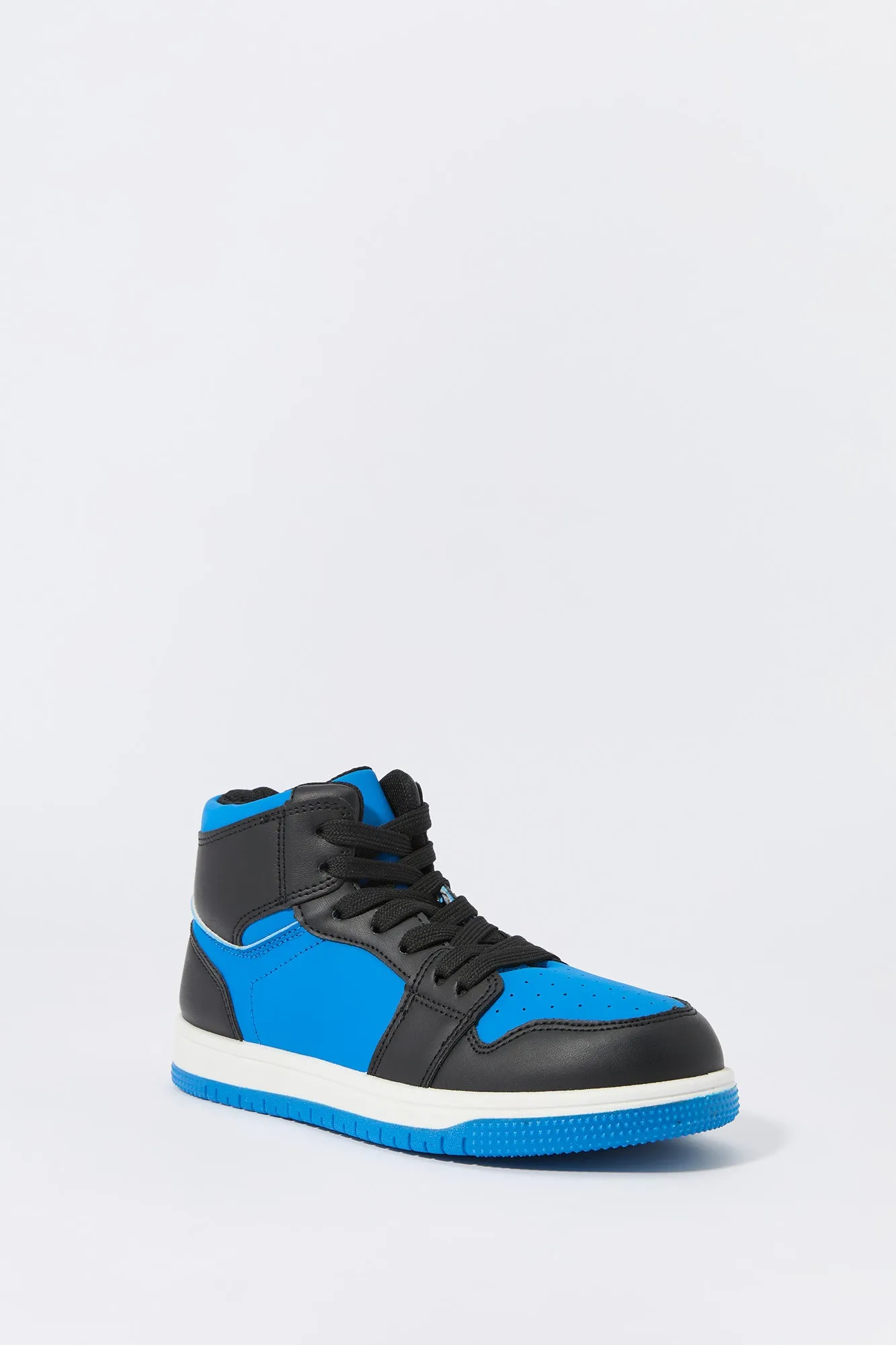 Boys Colourblock High Top Sneaker