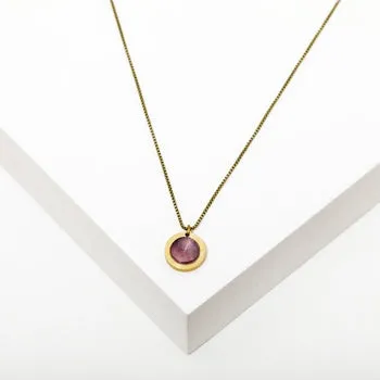 Brene Necklace - Amethyst