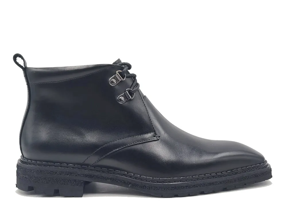 Calfskin Chukka Boot with Lug Sole