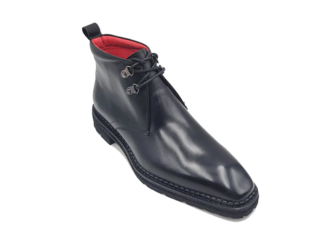 Calfskin Chukka Boot with Lug Sole