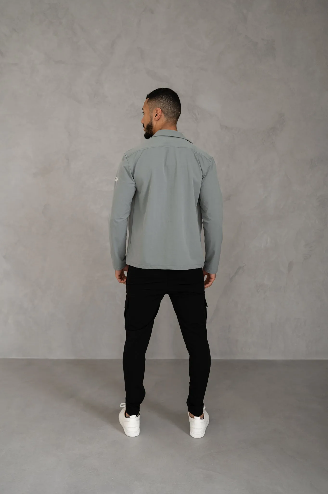 Capo BUTTON Jacket - Grey