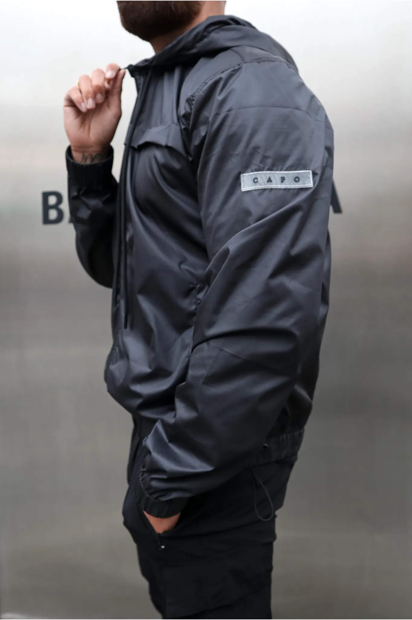 Capo WINDCHEATER Jacket - Black