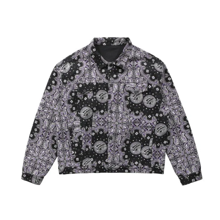 Cashew Flower Jacket (Black)