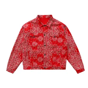 Cashew Flower Jacket (RED)