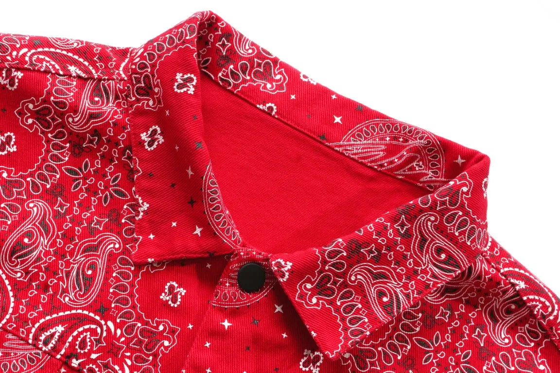 Cashew Flower Jacket (RED)