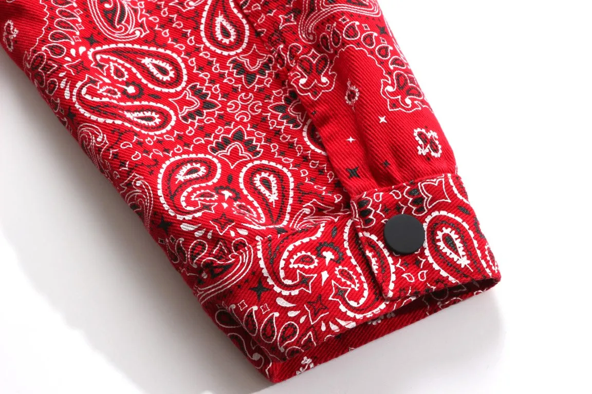 Cashew Flower Jacket (RED)