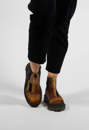 Cetus Boots in Multi-Pattern