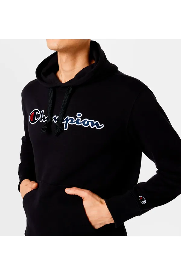 Champion Rochester Hood Big Logo Black