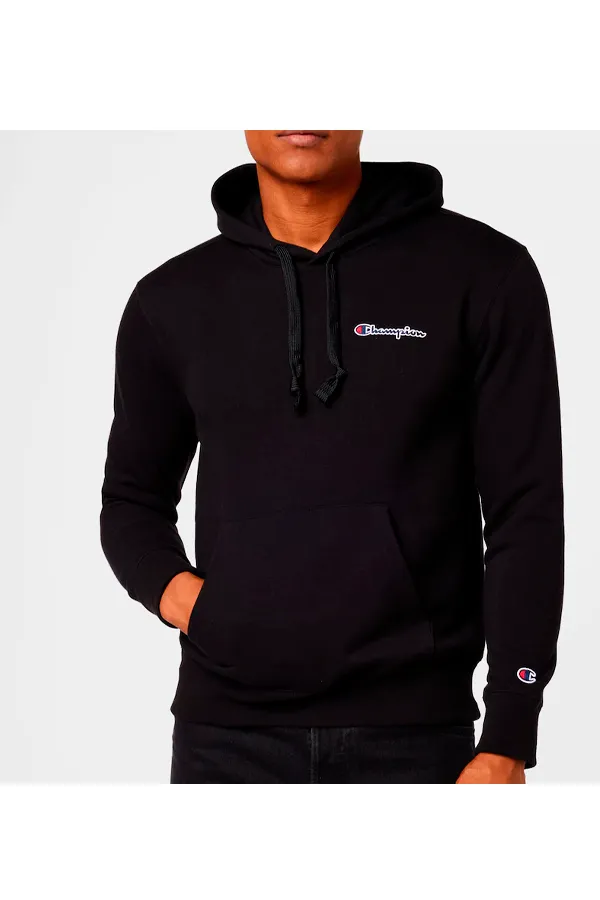 Champion Rochester Hood Signature Logo Black