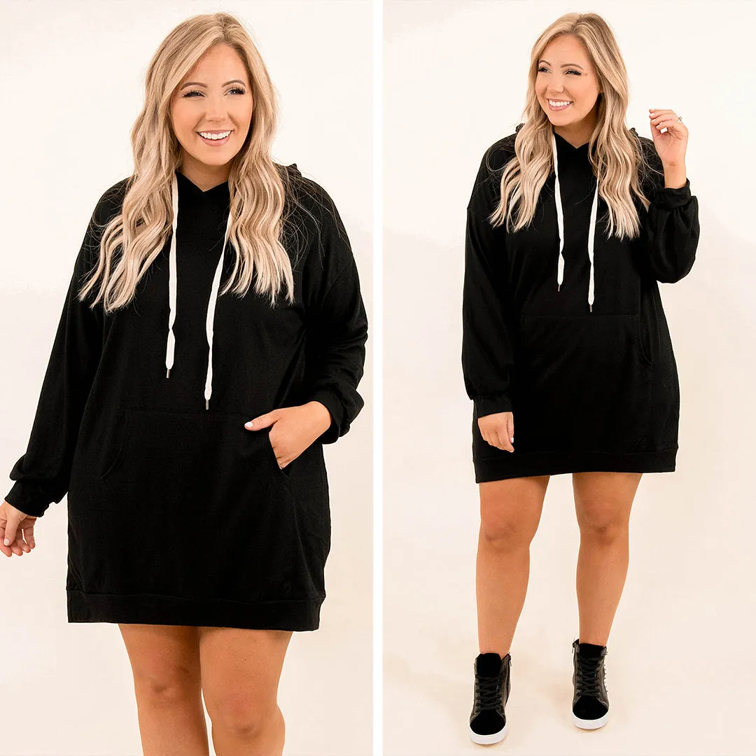 Changes Are Good Sweater Dress, Black