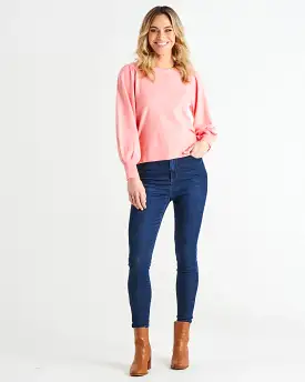 Charlotte Knit Jumper - Pretty Pink