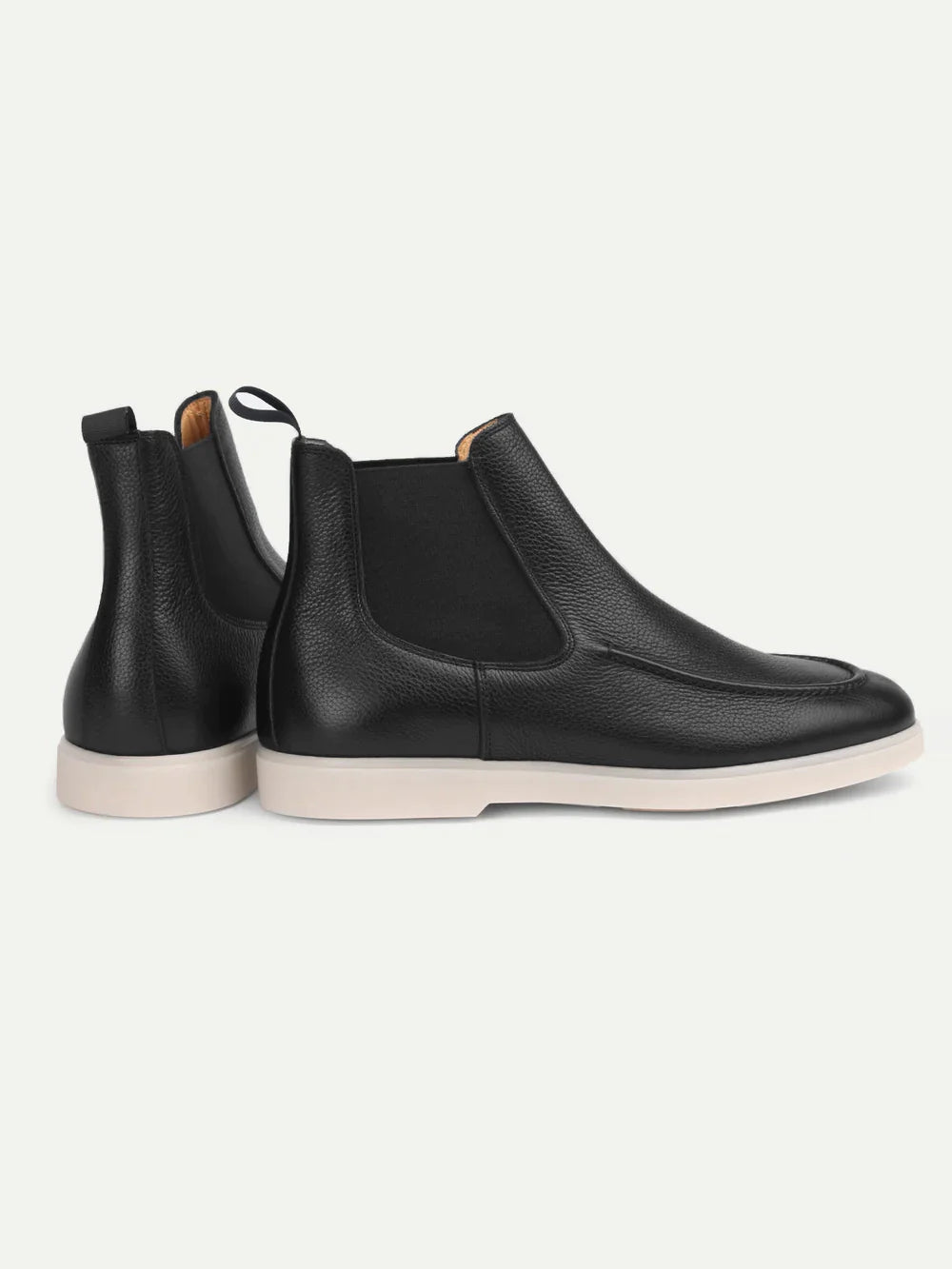 City Chelsea Boots Black Grain