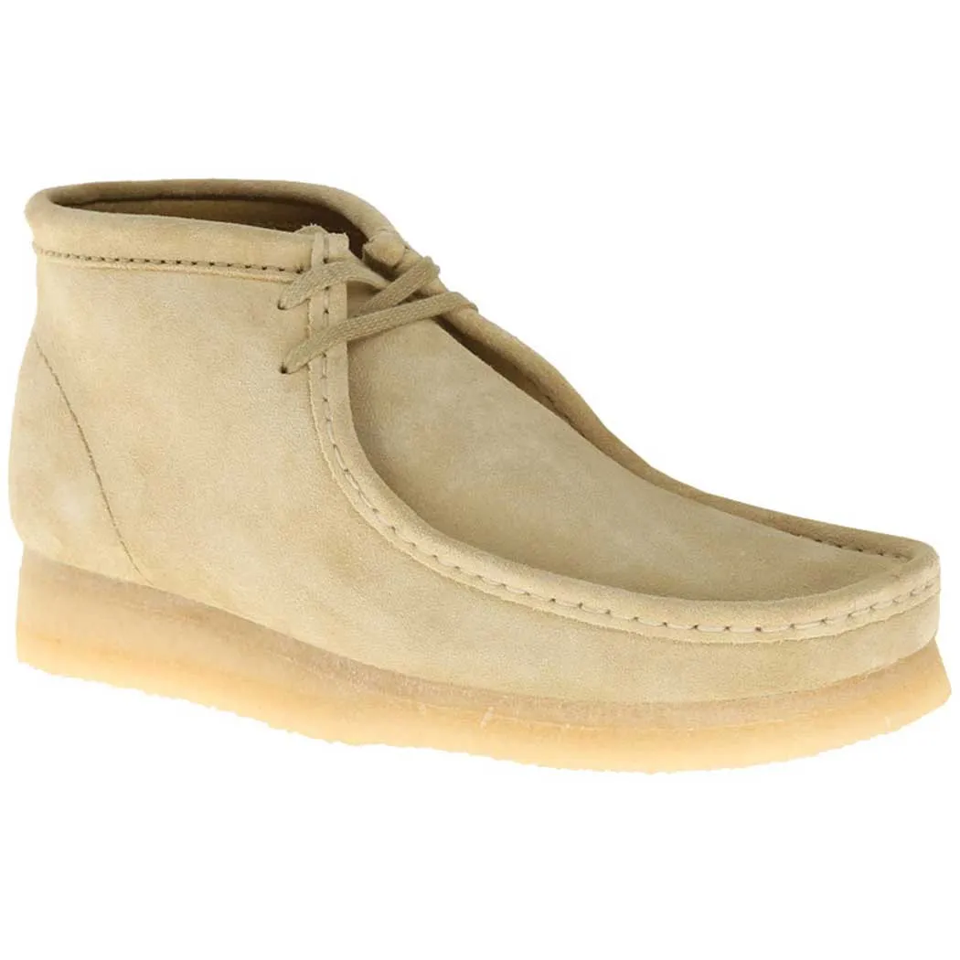 Clarks Wallabee Boot Maple Suede (Men's)