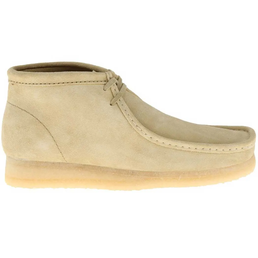 Clarks Wallabee Boot Maple Suede (Men's)