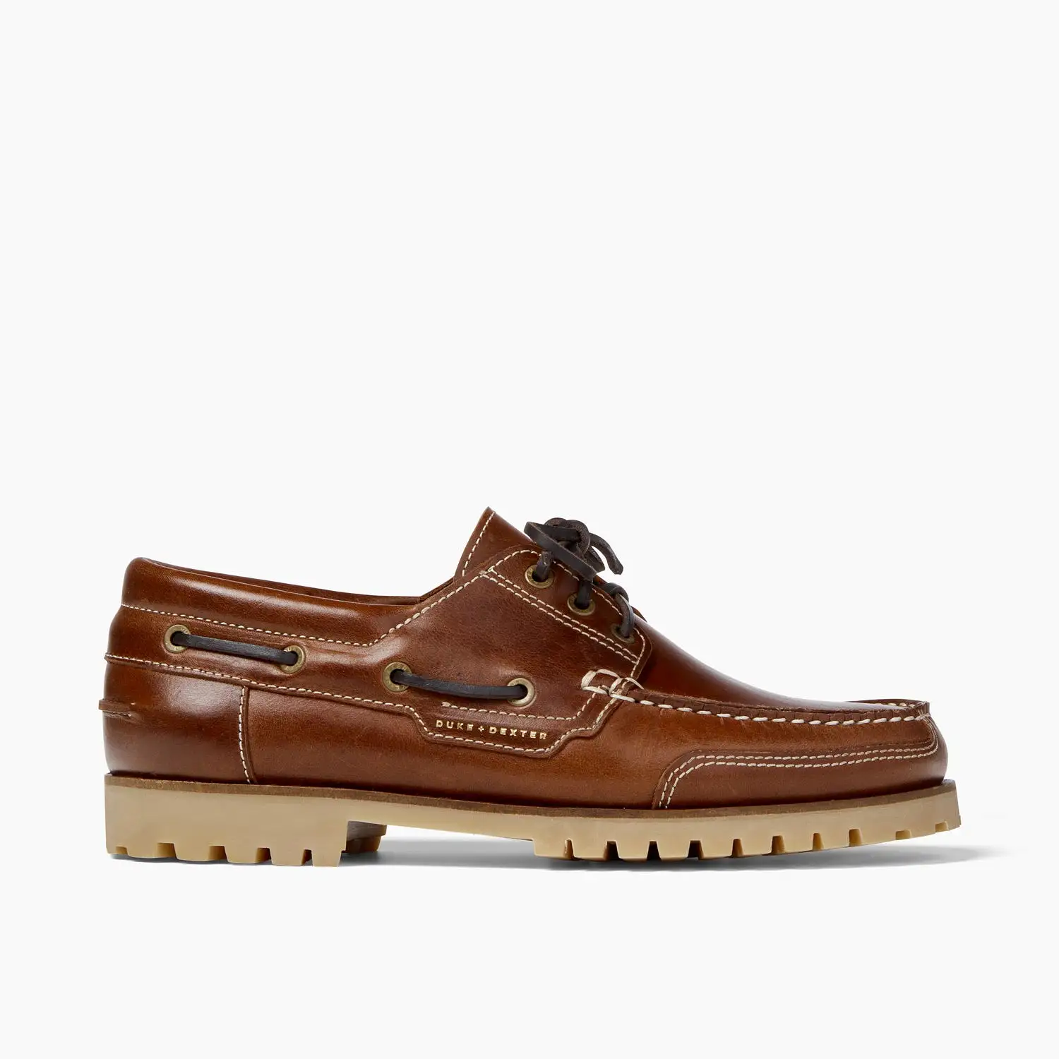 Commando Tobacco Boat Shoe - Men's