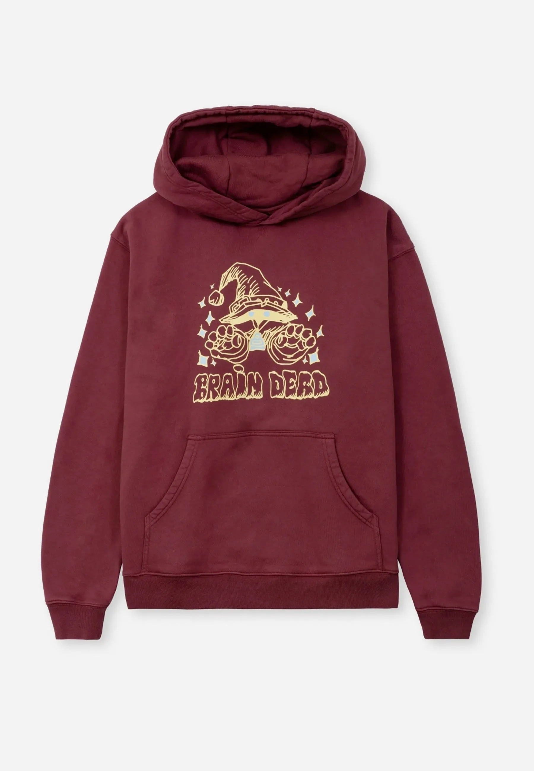 Constantine The Wizard Hoodie - maroon