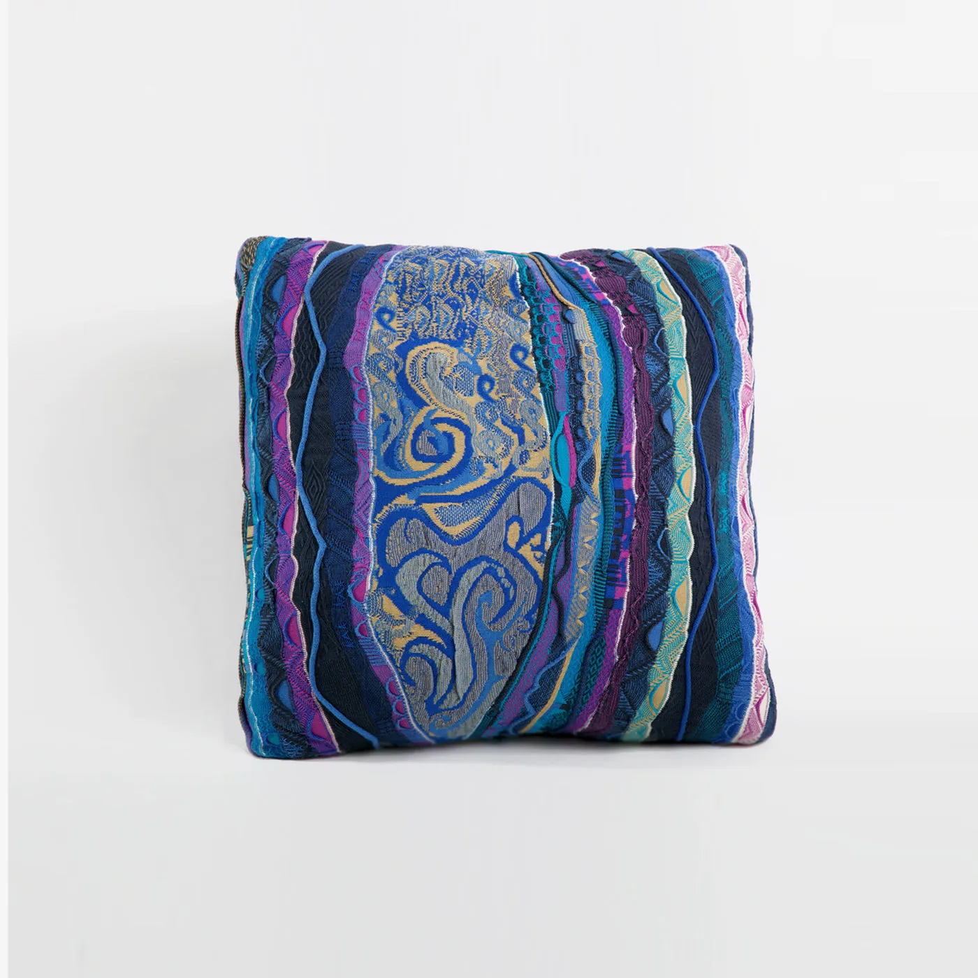 COOGI Classic Blue Throw Pillow 18x18 Inch