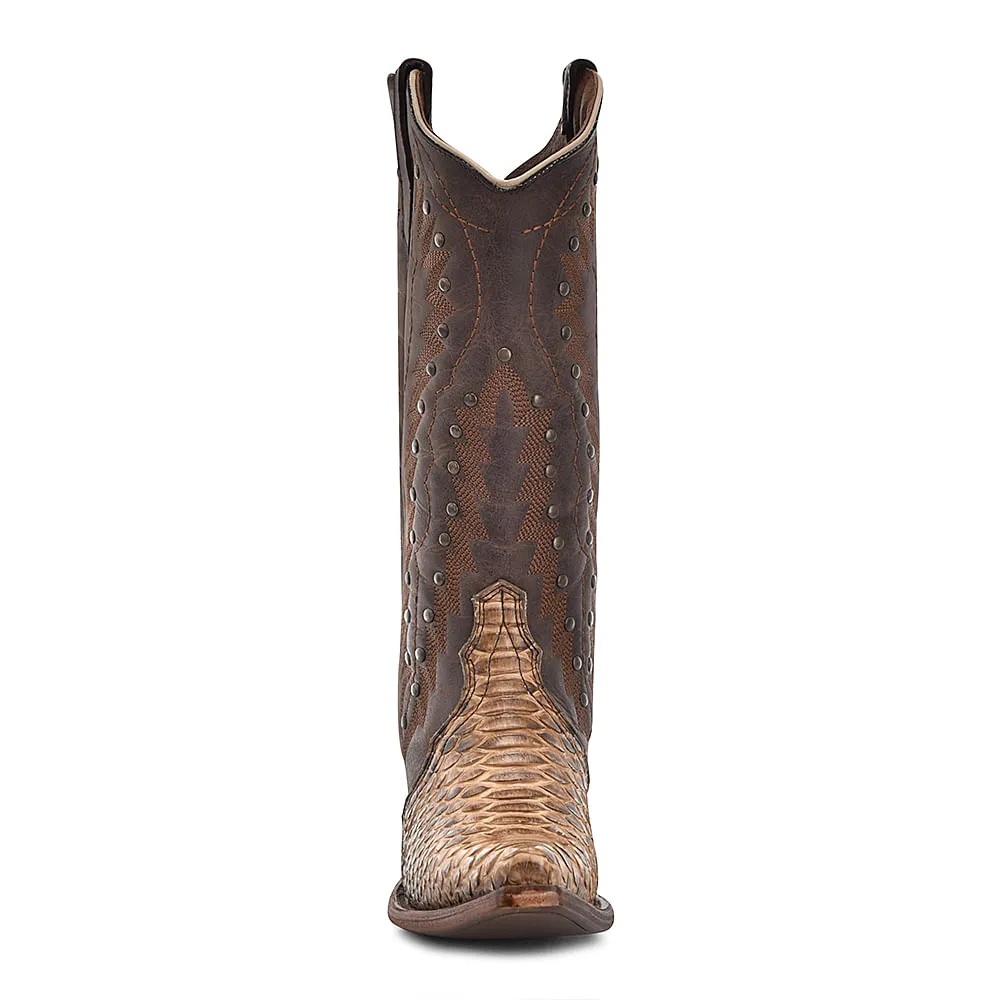 Corral Womens Brown Python Boots