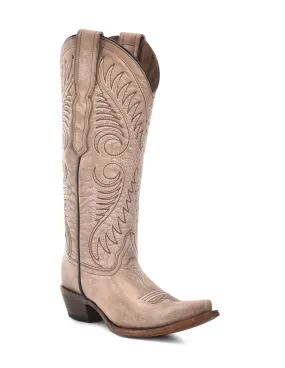 Corral Womens Sand Embroidered Boots