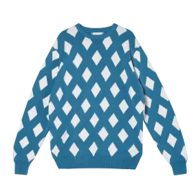 Diamond Sweater - Blue