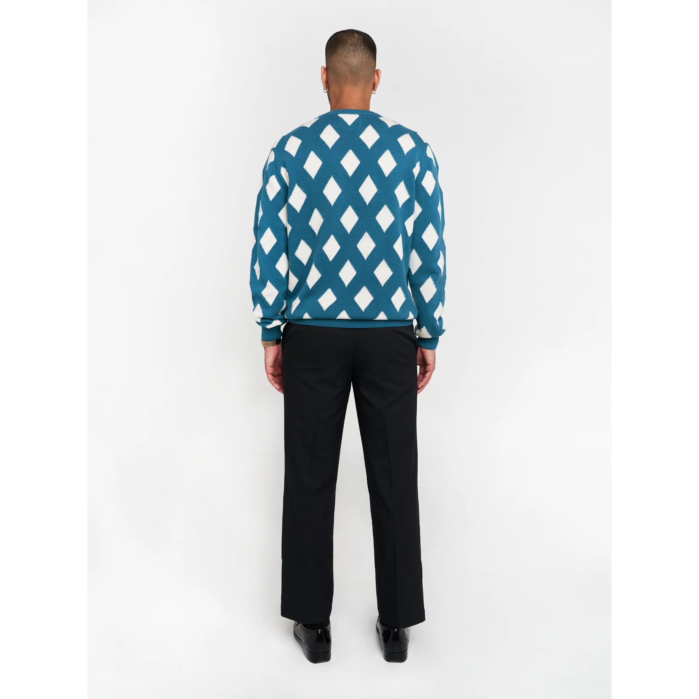 Diamond Sweater - Blue