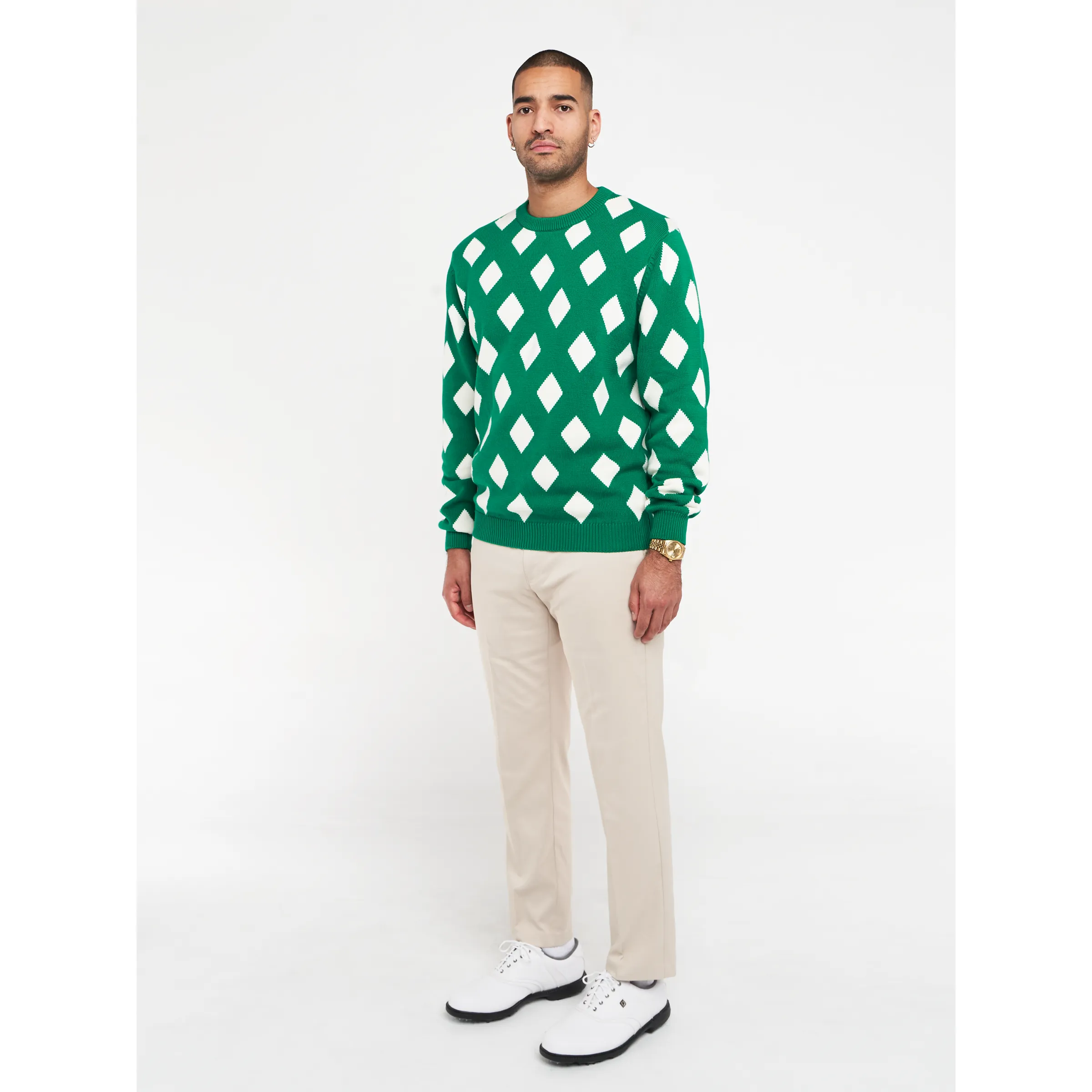 Diamond Sweater - Green