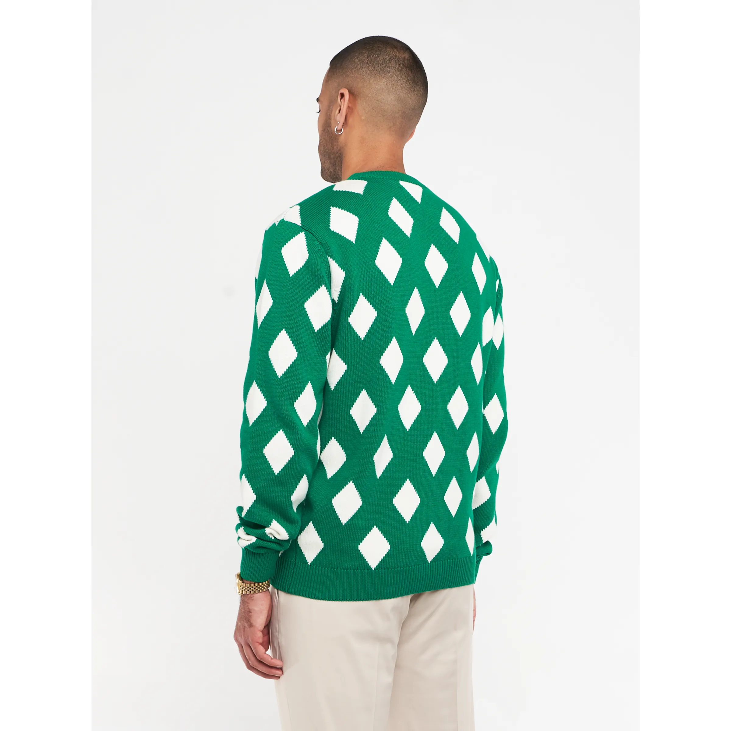 Diamond Sweater - Green