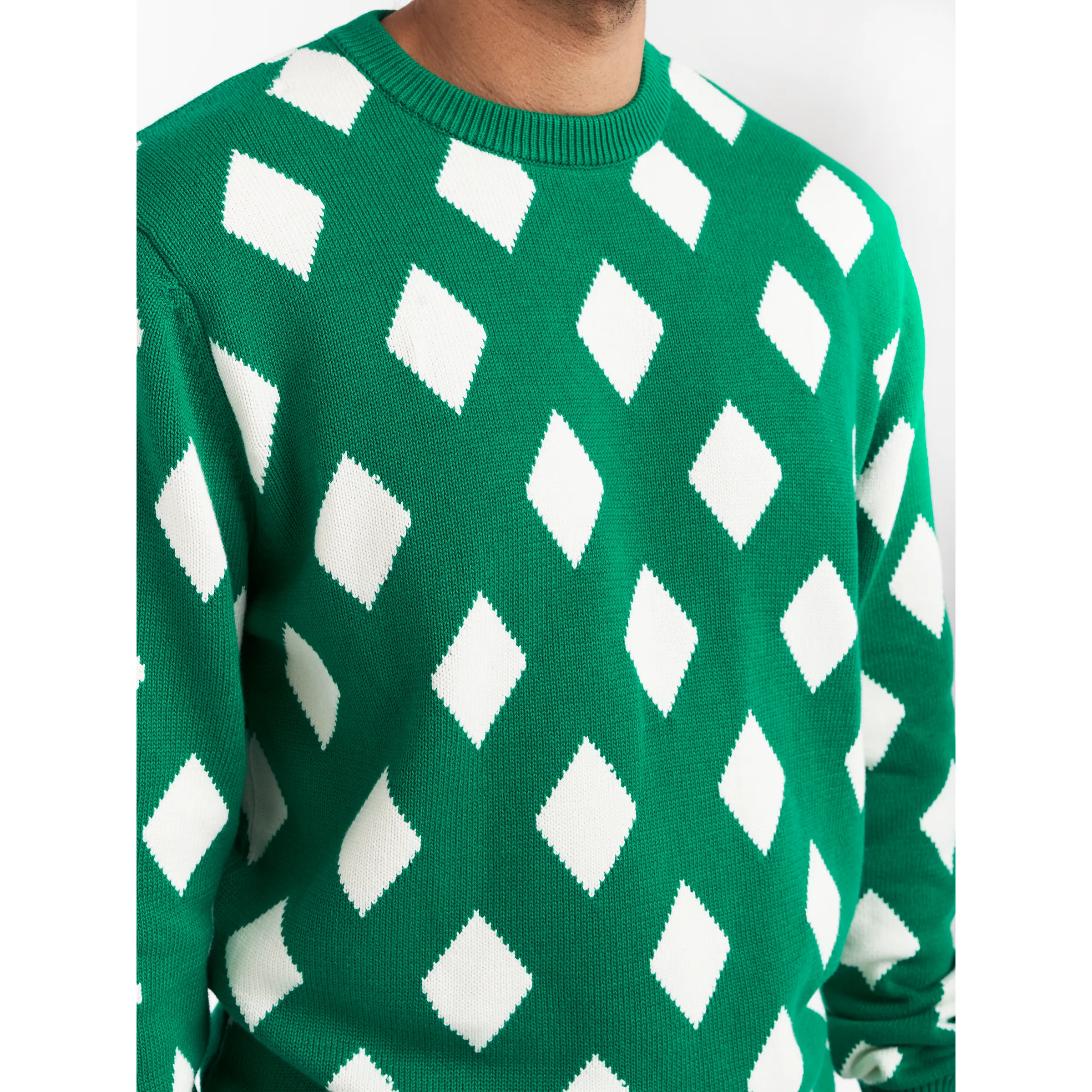 Diamond Sweater - Green