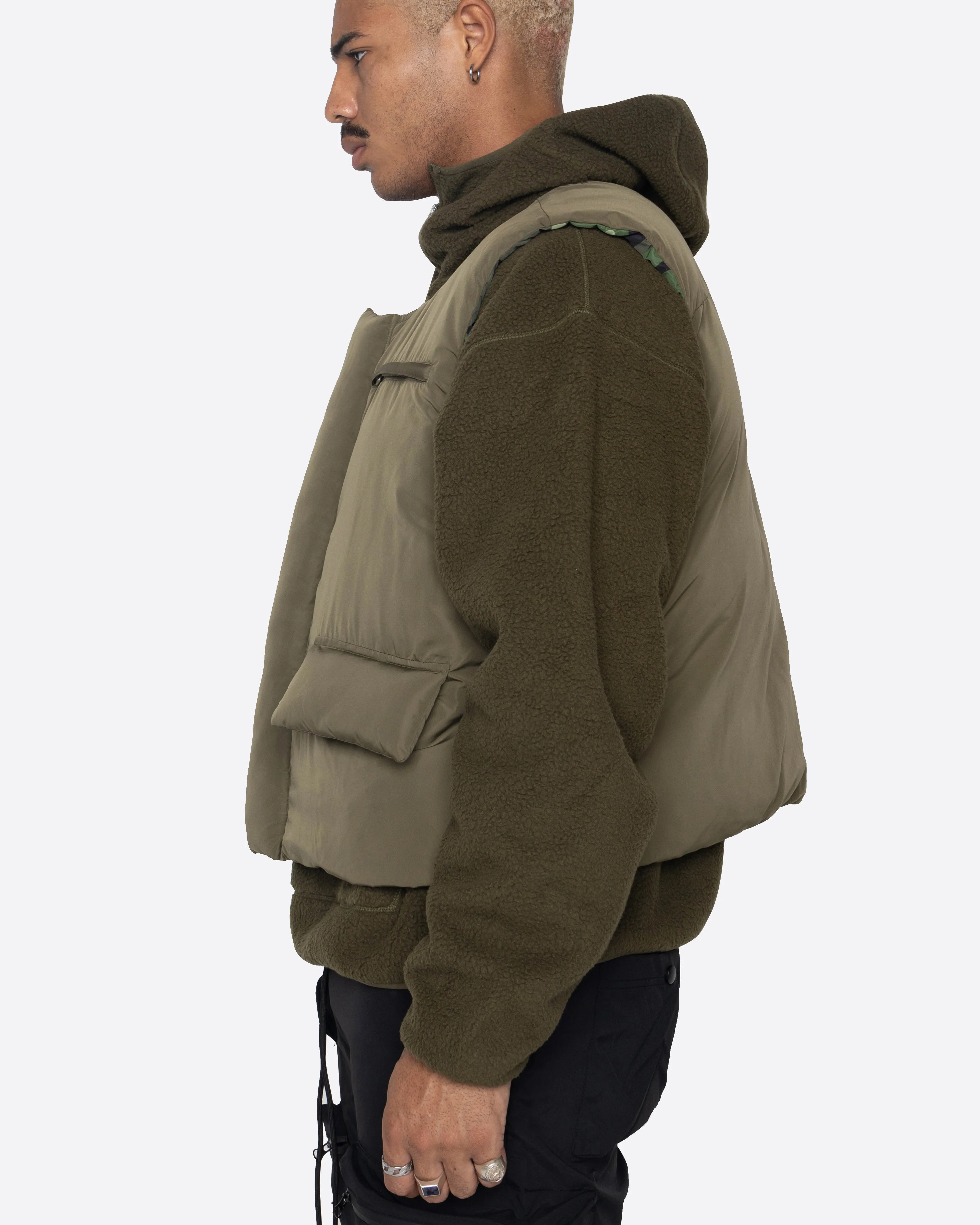 EPTM BUBBLE VEST-OLIVE