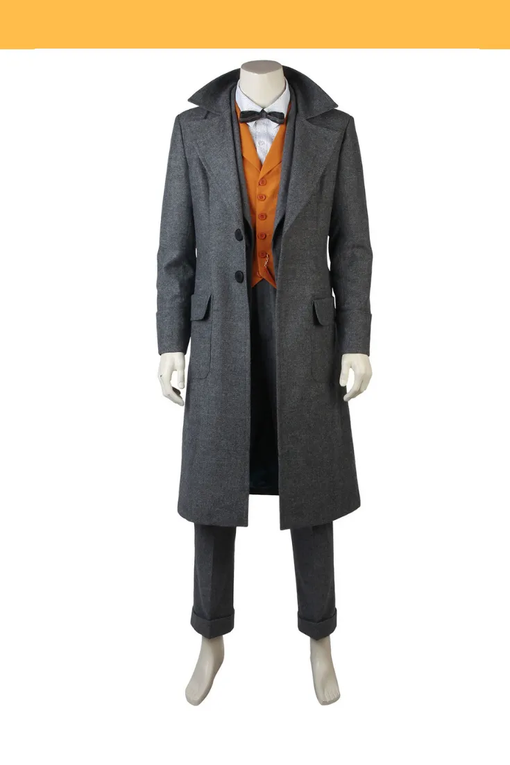 Fantastic Beasts and Where To Find Them Newt Scamander The Crimes Of Grindelwald Cosplay Costume