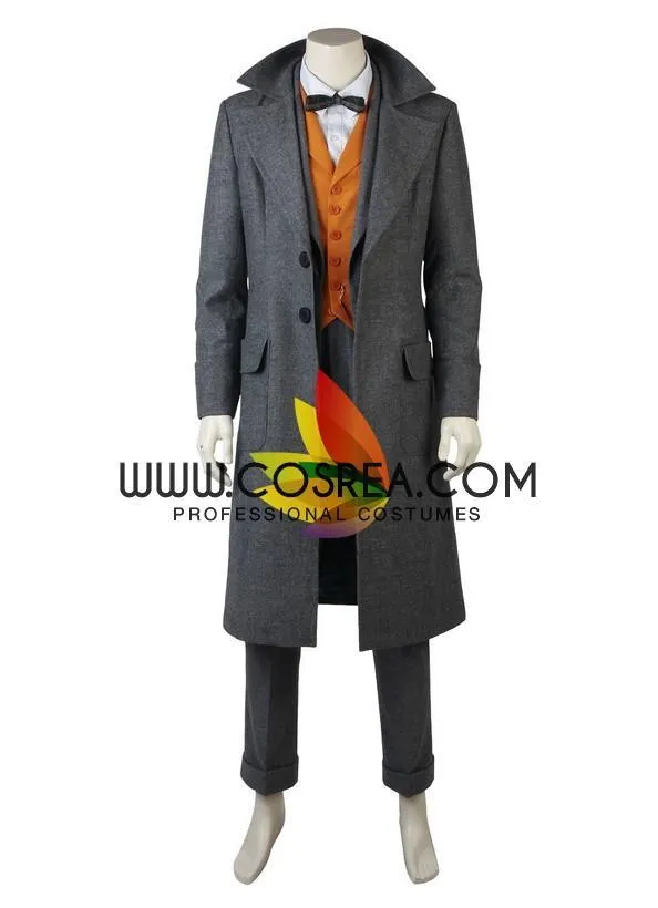 Fantastic Beasts and Where To Find Them Newt Scamander The Crimes Of Grindelwald Cosplay Costume