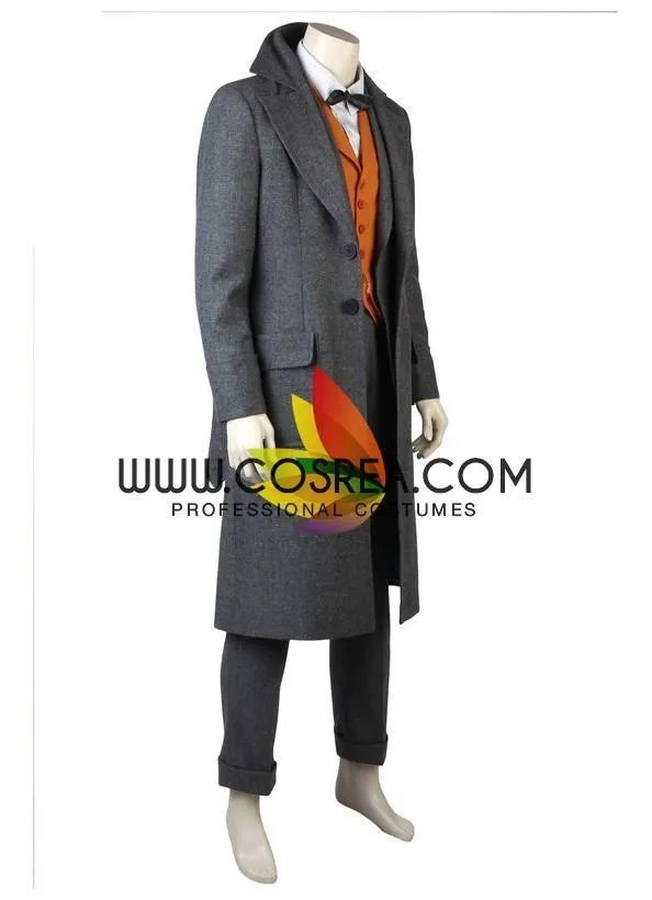 Fantastic Beasts and Where To Find Them Newt Scamander The Crimes Of Grindelwald Cosplay Costume