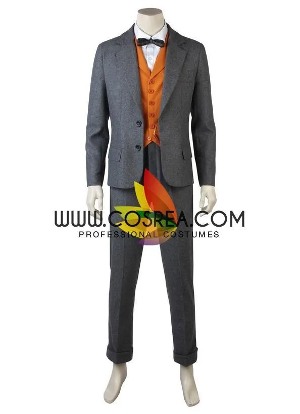 Fantastic Beasts and Where To Find Them Newt Scamander The Crimes Of Grindelwald Cosplay Costume