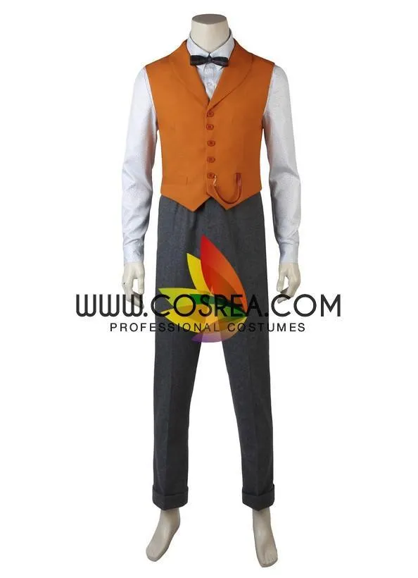 Fantastic Beasts and Where To Find Them Newt Scamander The Crimes Of Grindelwald Cosplay Costume