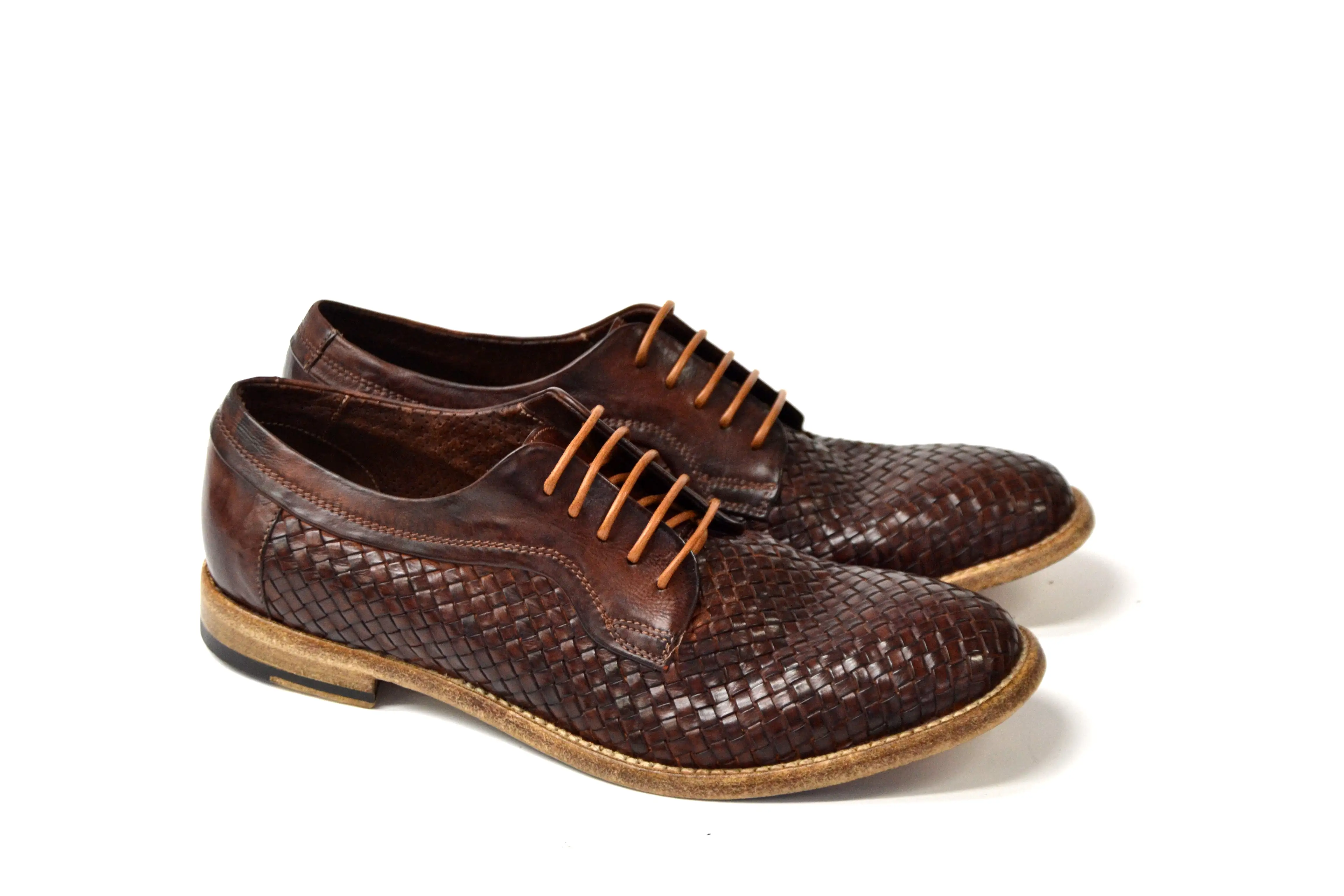 Gilmore Intrecciato Derby Shoes