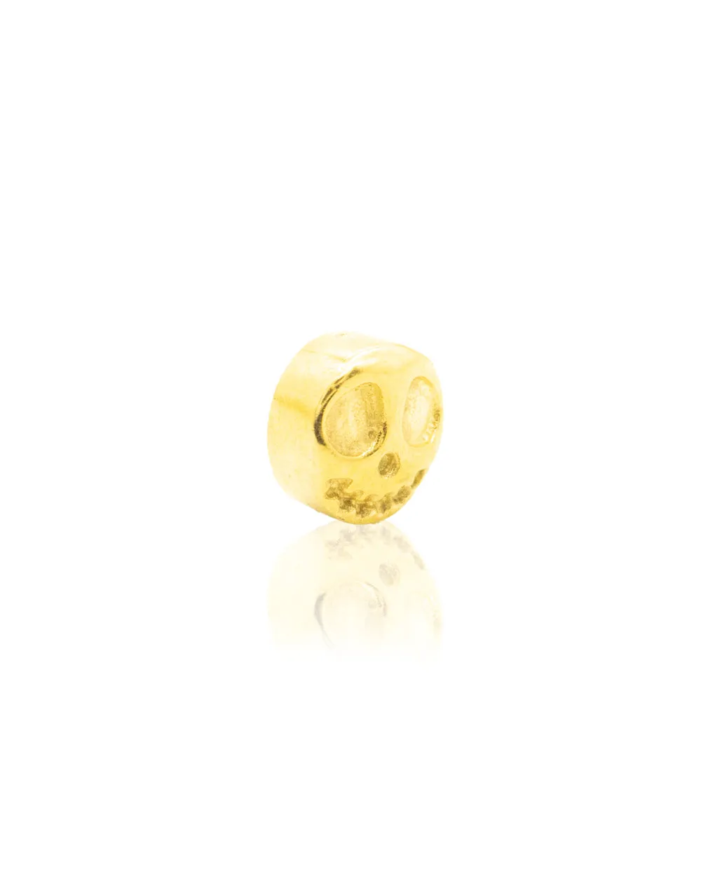 Golden Skull Threaded Attachment