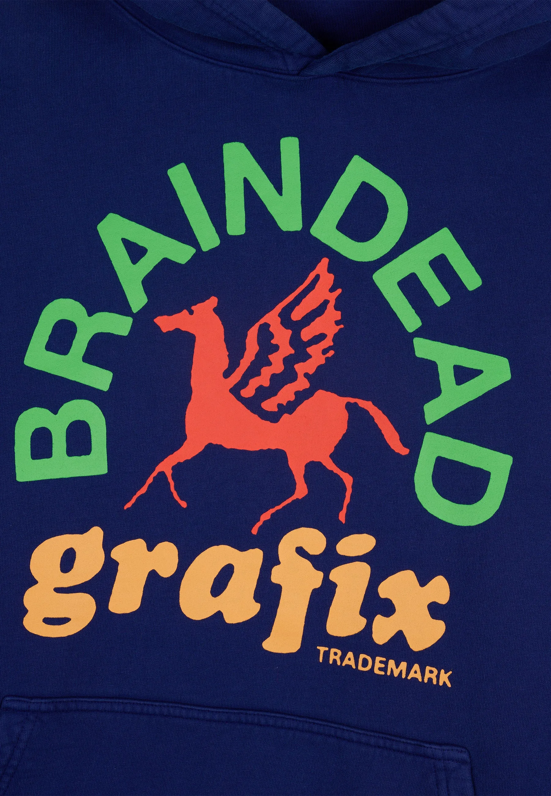 Grafix Hoodie - navy