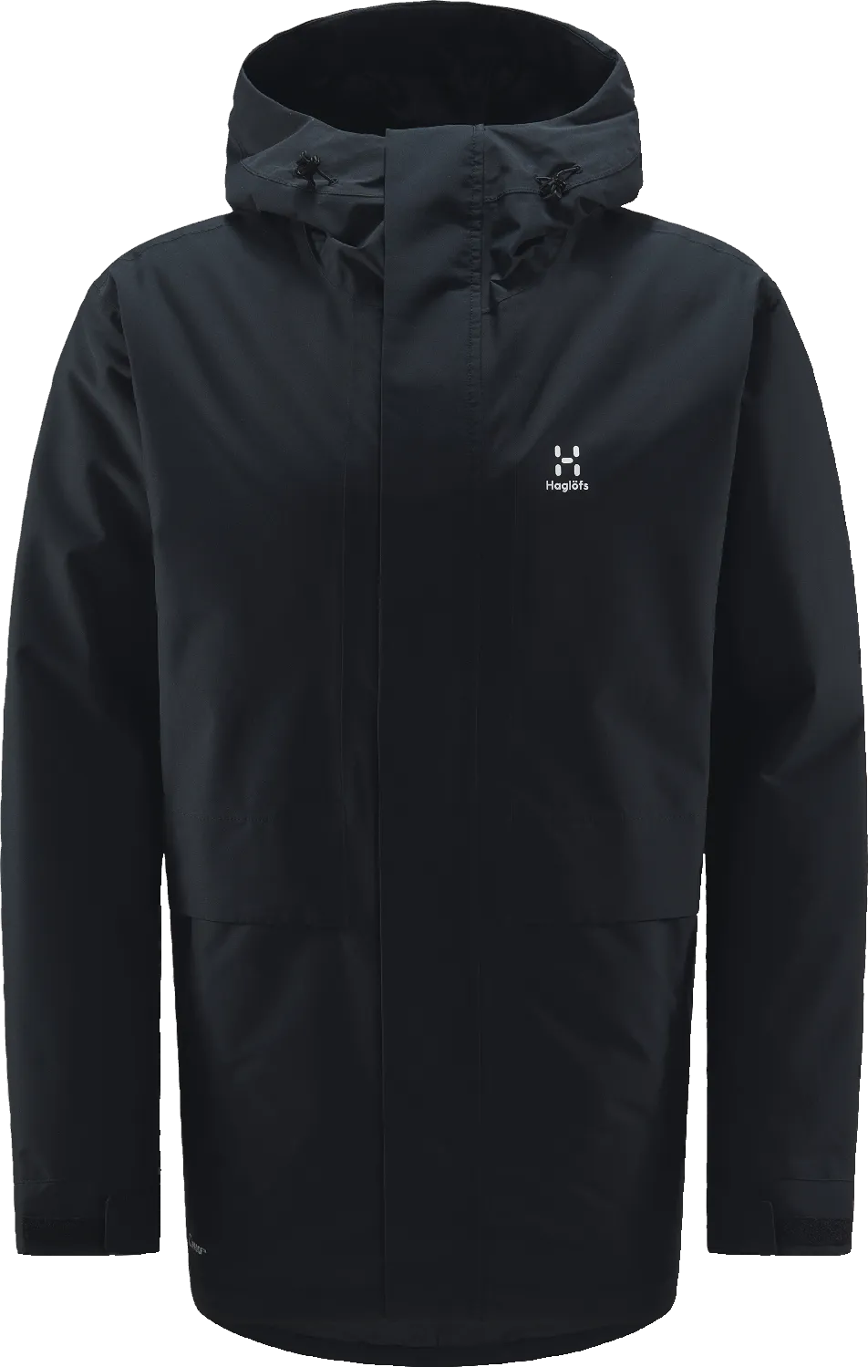 Haglöfs Men's Salix Proof Mimic Parka True Black | Buy Haglöfs Men's Salix Proof Mimic Parka True Black here | Outnort