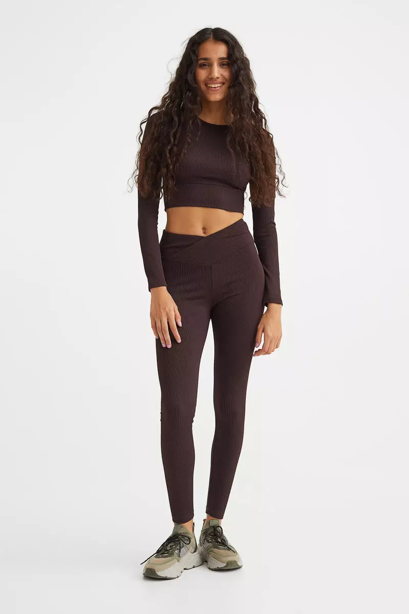 H&M V-waist leggings